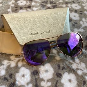 New Michel Kors sunglasses purple tint